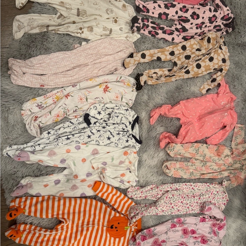 Assorted Baby Sleepers - Various Patterns